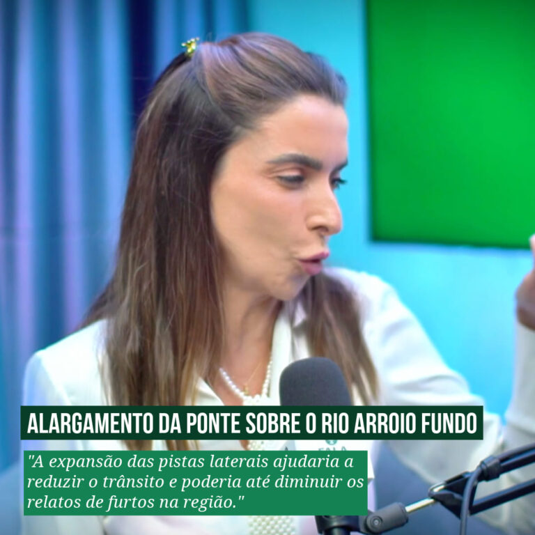 Alargamento da Ponte Sobre o Arroio Fundo: Obra Está Prevista Para Começar Ainda Este Ano - Talita Galhardo - Fala Barra Olímpica - FalaRio2