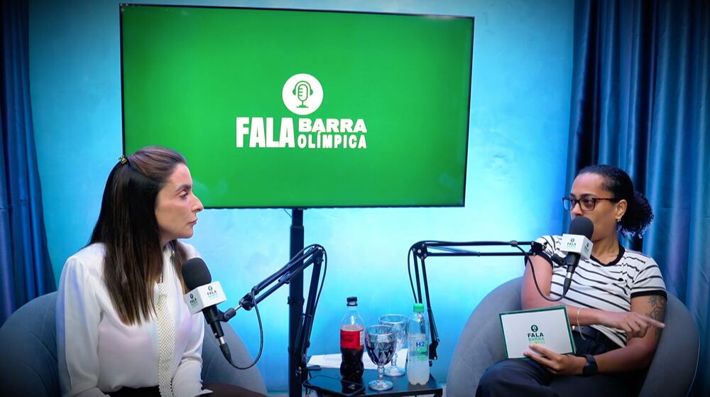 Talita Galhardo fala sobre cancelas Fala Barra Olímpica