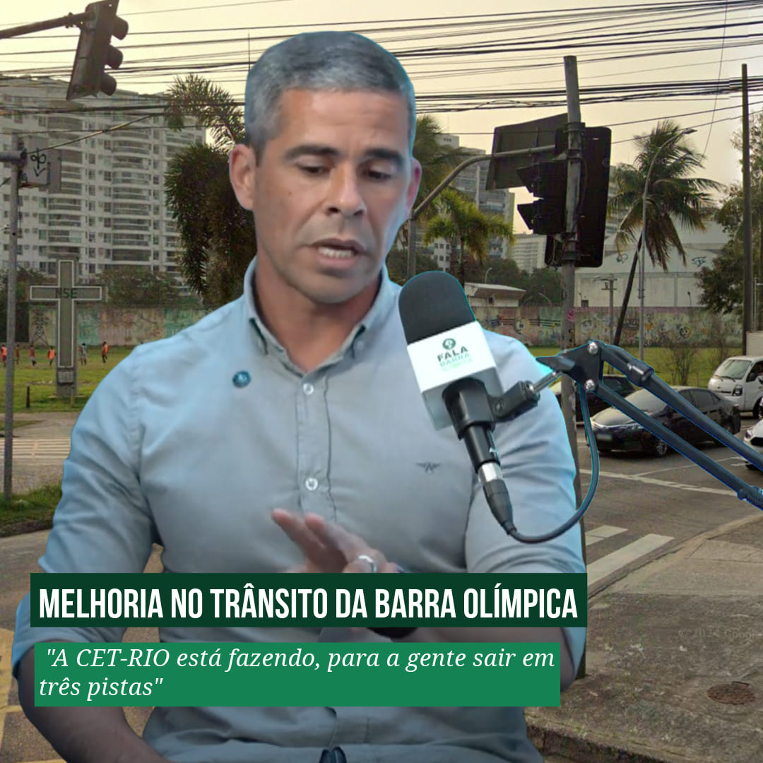 Mudanças no trânsito da região - Leandro Marques - Subprefeito Barra