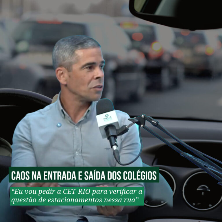 Trânsito na Entrada e Saída dos Colégios - Leandro Marques - Subprefeito Barra - FalaRio2 - Fala Barra Olímpica